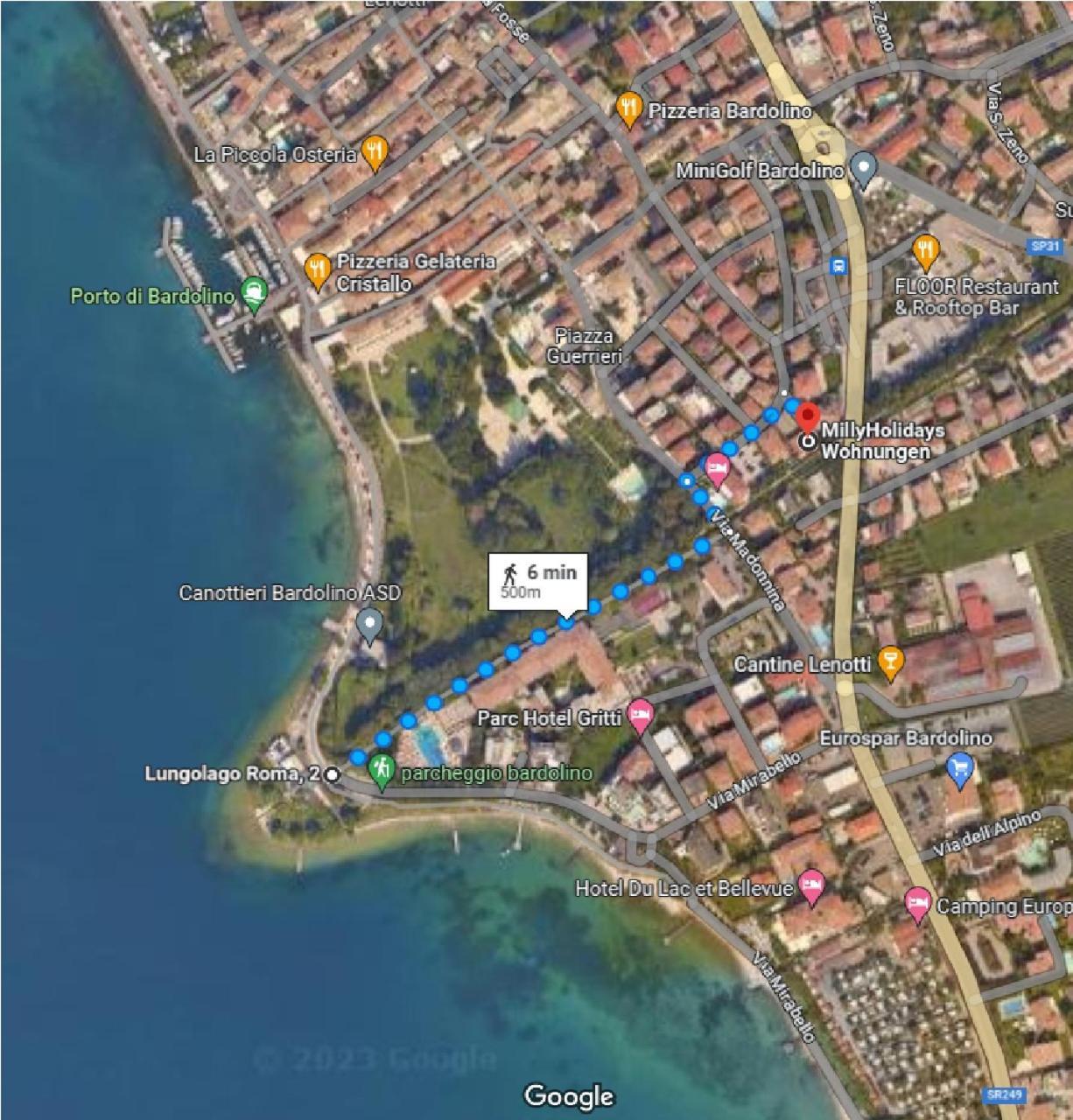 Millyholidays - Apartment Lilla - Center - Nearby Beach - Private Garden - Spa Pool Bardolino Exterior foto